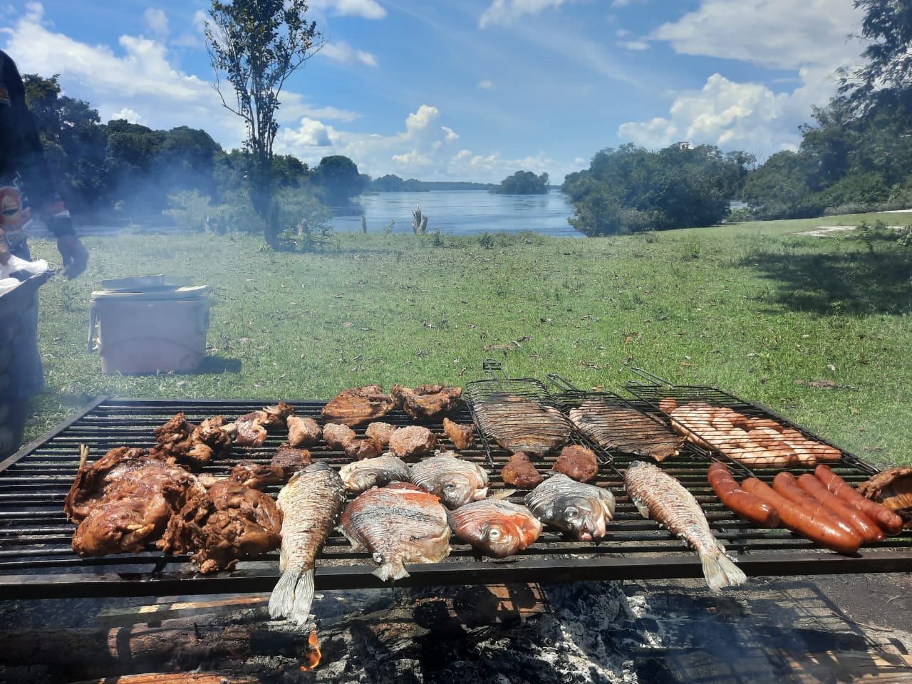 pescaria no amazonas